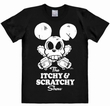Logoshirt - Itchy und Scratchy Schwarz - Shirt Modell: LOS0400991001