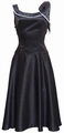 TICCI - POLKA DOTS BLACK AND WHITE - KLEID