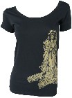 GIRL SHIRT - MADONNA SCHWARZ