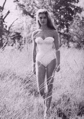Brigitte Bardot - im Grnen