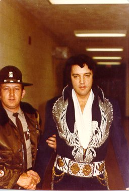 Elvis Presley - Policeman Handshake