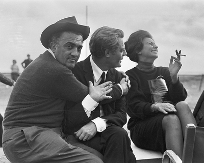 Federico Fellini - Mit Marcello & Sophia