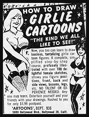 Pin Up Magazines - how to draw girlie cartoons