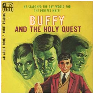 Pulp Fiction Covers - Buffy and the holy Quest