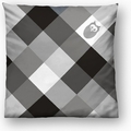 SUENOS KISSENBEZUG  - KISSENBEZUG -  LUMBERJACK - GREY
