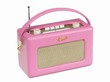 ROBERTS RADIO - KUNSTLEDER PASTEL PINK