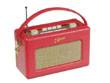ROBERTS RADIO - KUNSTLEDER RED