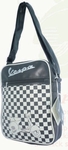 VESPA SCHULTERTASCHE - SCHACHBRETT - SCHWARZ-WEISS
