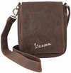 VESPA SCHULTERTASCHE HOCHFORMAT KLEIN - BRAUN