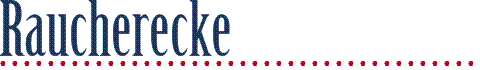 Raucherecke