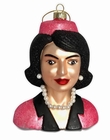 JACKIE KENNEDY GLASS WEIHNACHTSKUGEL