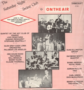 VARIOUS ARTISTS - Saturday Night Swing Club - June 12, 1937  Vol. 2