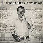 LEONARD COHEN - Live Songs