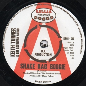 KEITH TURNER AND THE SOUTHERN SOUND - Shake Rag Boogie