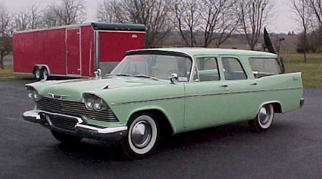 1958 PLYMOUTH CUSTOM SUBURBAN