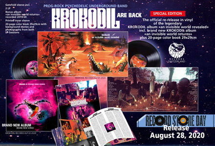 AN INVISIBLE WORLD RETURNS � DIE R�CKKEHR VON KROKODIL - Record Store Day 2020