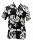 Original Hawaiihemd - Tiare - Black - Paradise Found Modell: TIABlack