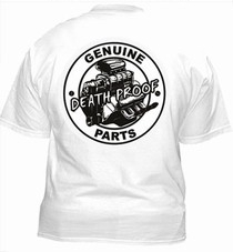SHIRT - DEATH PROOF PARTS auf einer Leipzig Wunschliste / Geschenkidee