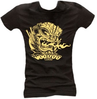 TIKI VOLCANO - GIRL SHIRT - SCHWARZ auf einer Burbach Wunschliste / Geschenkidee