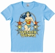 LOGOSHIRT - WONDER WOMAN SHIRT - DC COMICS - HELLBLAU