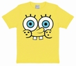KIDS SHIRT - SPONGEBOB FACE - GELB