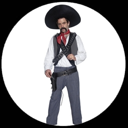 Mexikanischer Bandit Kost�m - Western Kost�m - Klicken f�r gr�ssere Ansicht