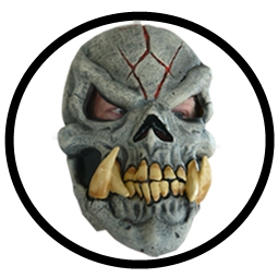 Totenkopf Maske - Latexmaske - Klicken f�r gr�ssere Ansicht
