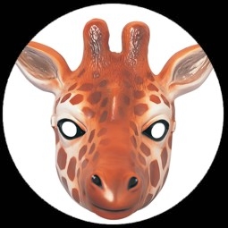 Giraffen Maske Tiermaske - Klicken f�r gr�ssere Ansicht