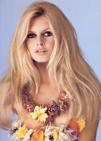 Brigitte Bardot - Blumenkind