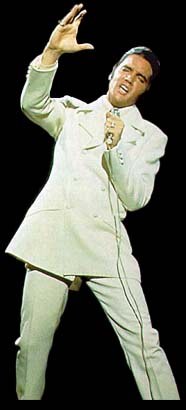 Elvis Presley - weisser Anzug