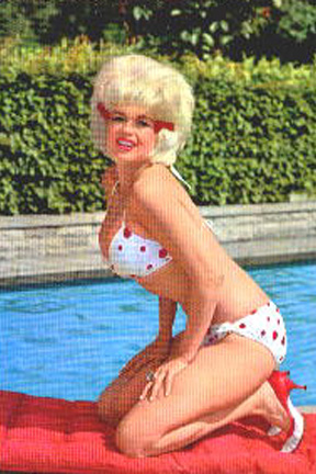 Jayne Mansfield - am Pool