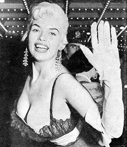 Jayne Mansfield - Zuwinkend