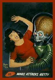 Bettie Page - Mars Attacks Betty