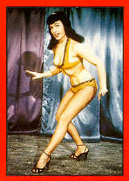 Bettie Page - Verneigend