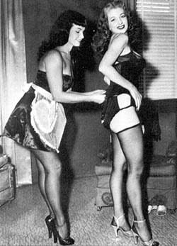 Tempest Storm - mit Bettie Page