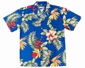 Original Hawaiihemd - Orchid Paradise Blue - Waimea Casual