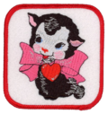 Black Sheep Iron On Patch