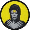 Bowie, David - Ziggy Stardust On Gold Patch