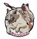 Mononoke Savage Wolf PATCH BY LA BARBUDA
