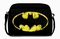  x LOGOSHIRT - BATMAN TASCHE STREET BAG - SCHWARZ - FAKE LEATHER