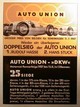 AUDI Auto Union GP von Belgien 1937. Poster