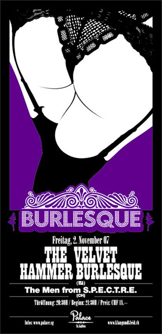 THE VELVET HAMMER BURLESQUE auf einer St. Gallen Wunschliste / Geschenkidee